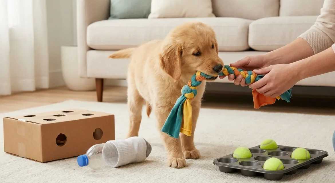 budget-friendly puppy enrichment ideas — Budget-Friendly Puppy Enrichment: DIY Toys & Activities