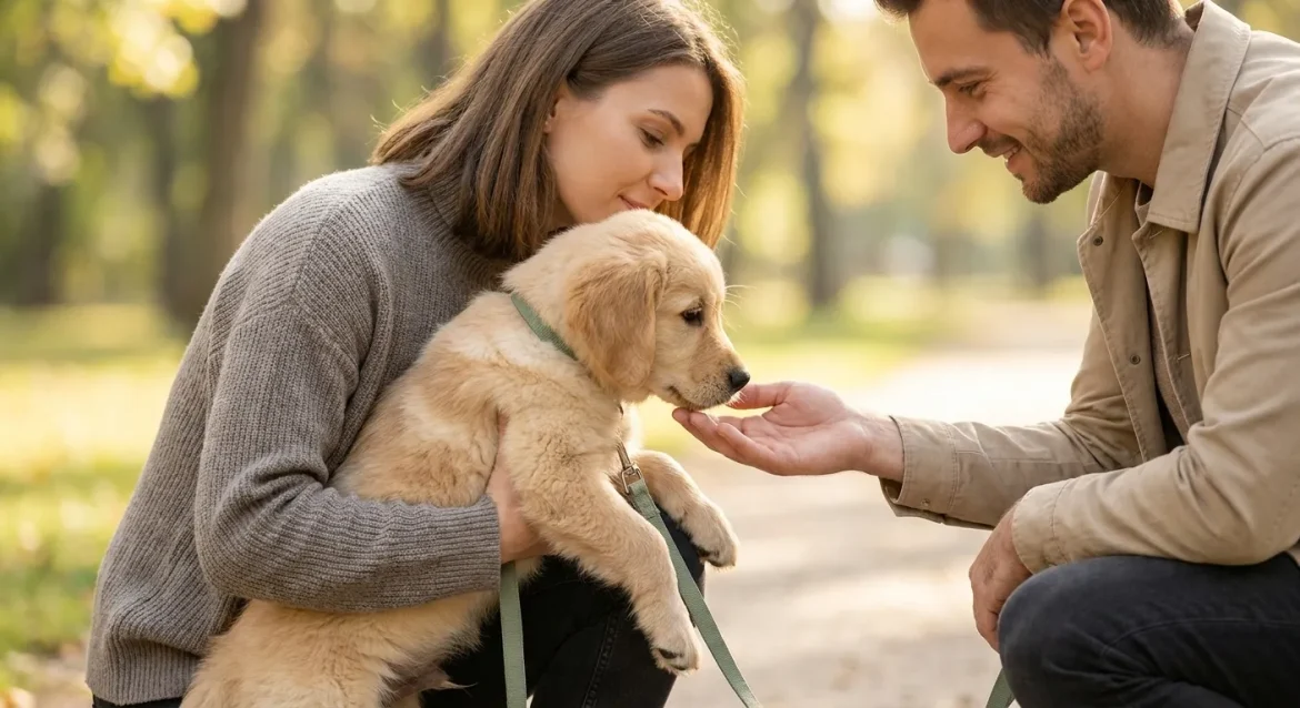 puppy social exposure — Introducing Your Puppy to New People and Places Safely